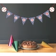 thumbnail image 2 of Inkdotpot Ready To HangI Am ElevenBirthday Party Decorations Party Supplies For Boy BaseballBanner Flags, 2 of 4