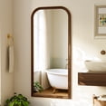 thumbnail image 2 of AUROMIR 69"x28" Arched Full Length Mirror Vintage Decor Mirror Floor Mirror, Antique Bronze, 2 of 6