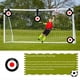 thumbnail image 3 of Discos de Fútbol Ajustables para Practicar la Precisión de Patadas, Bandeja para el Hogar y Al Aire Libre., 3 of 5