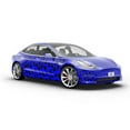 thumbnail image 6 of Rwraps Blue Cow Matte Vinyl Film Wrap 59in x 21ft Vinyl Vehicle Car Film Sheet Roll, 6 of 10