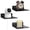 Black, variant on Threns Small Floating Shelves Wall Mounted,Wood Shelf for Decoration and Storage,3 Pcs Mini Display Shelf for Bedroom, Bathroom, Kitchen,Office,Black,5"