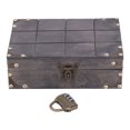 thumbnail image 2 of Caja de almacenamiento de joyas caja de recuerdos de madera vintage caja decorativa hecha a mano con hebilla accesorios de fotografía cofre de joyería antigua para joyas ANGGREK Otros, 2 of 8