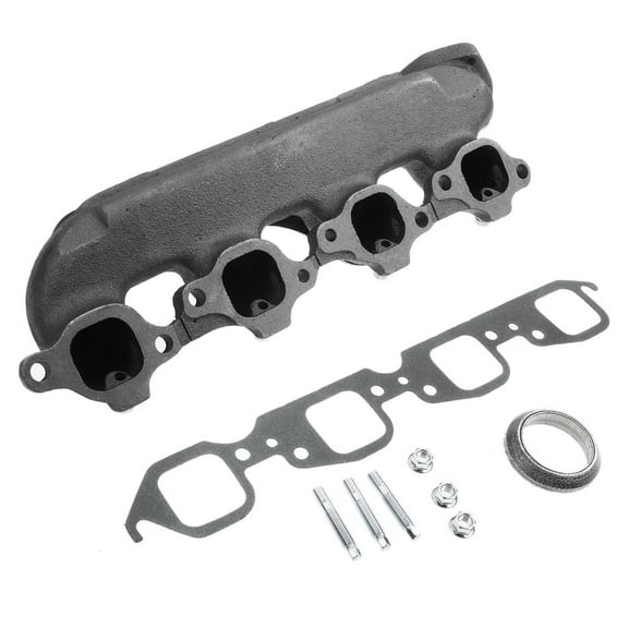 A-Premium Left Exhaust Manifold with Gasket Kit Compatible with Chevrolet GMC C1500 C2500 K2500 Suburban C3500 C3500HD K3500 V8 7.4L Fits select: 1991-1993,1995 CHEVROLET GMT-400 C3500