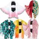 thumbnail image 2 of Demon Slayer Traje De Baño Cosplay Kochou Shinobu Kimono Cardigan Mujer Bikini Conjunto De Ropa Playapangjing, 2 of 4