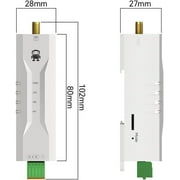 433MHz Lora Rail Installation Mini Modem E95M-DTU(400SL22-485) RS485 22dbm 5Km Serial Port Fireware Update at Command Modbus RSSI LBT