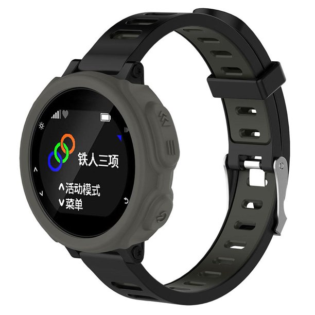 Funda de silicona para reloj Garmin Forerunner 235 735XT (gris) Tmvgtek Para estrenar