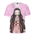 thumbnail image 2 of Demon Slayer 3D Printing Shirts Cool Anime Kamado Tanjirou T Shirts Christma Gift, 2 of 7