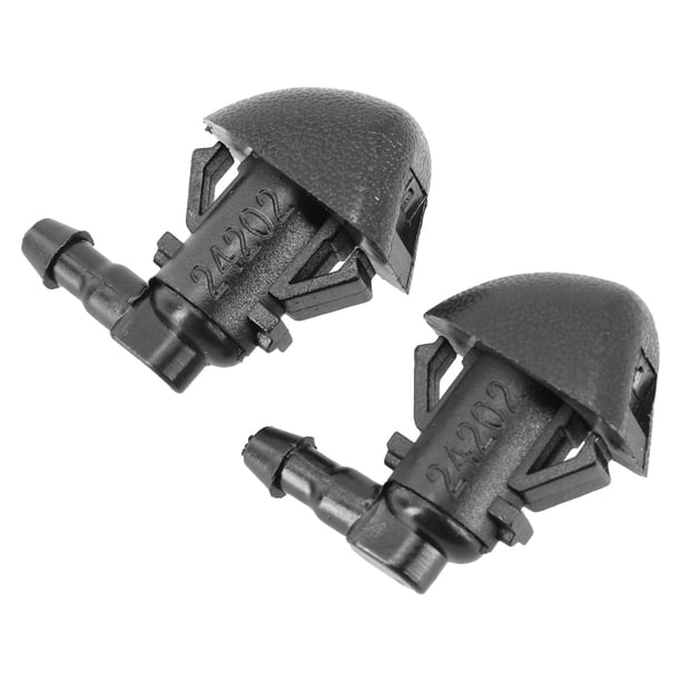 2Pcs Front Windshield Washer Nozzles Jet For Honda Pilot 09-15