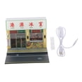 thumbnail image 4 of Milaget 1/64 Model Car Display Scene Backdrop for Cabinet Spring Festival Collection Ice house, 4 of 9