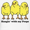 thumbnail image 3 of CafePress - Hangin With My Peeps Pajamas - Women's Light Pajamas, 3 of 4