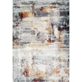 thumbnail image 4 of Brown Gray White Cozy Marble  Multicolor Abstract Soft Fluffy  7'6" x 10'3" Area Rug/ Carpet by Makymo, 4 of 6