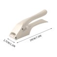 thumbnail image 3 of TIMIFIS Garlic Press 2-in-1 Kitchen Garlic Press Sliced Garlic Stirrer Household Garlic Minder Kitchen Gadgets Kitchen Gadgets, 3 of 6