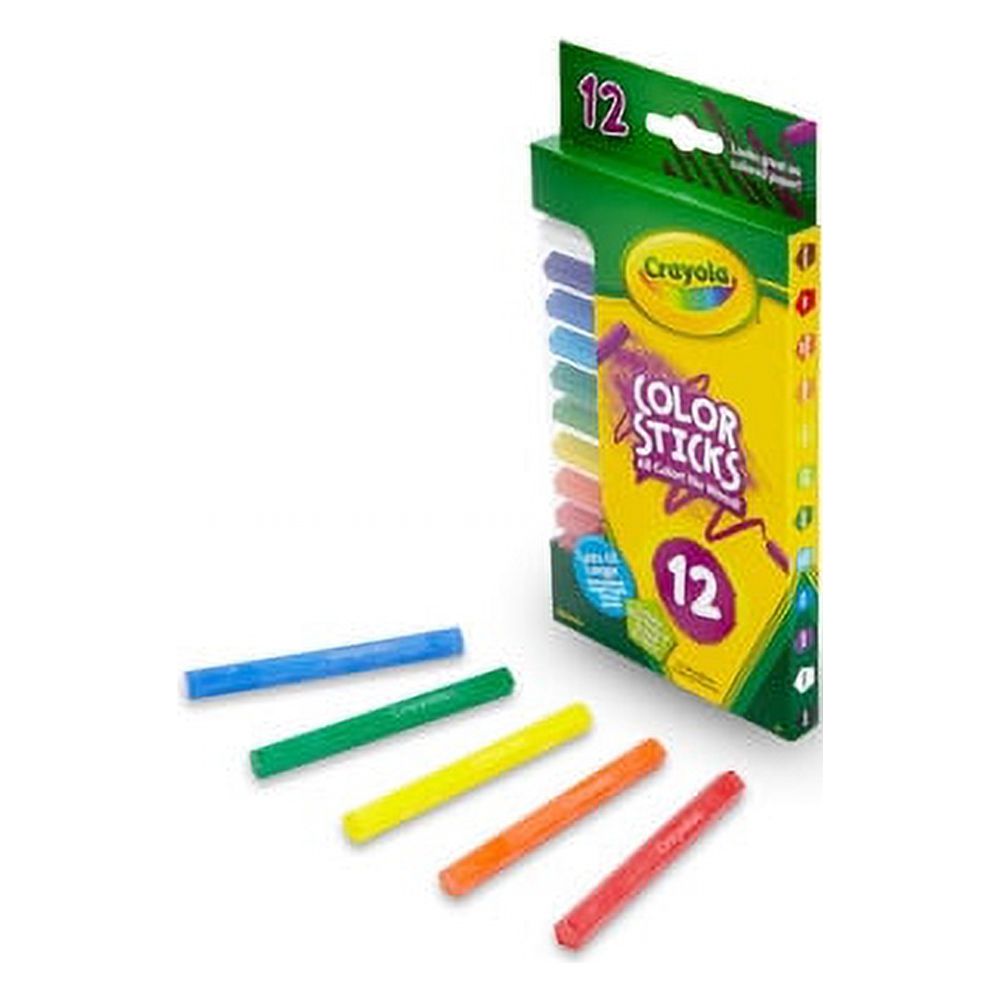 Crayola Color Sticks Colored Pencil Set, 12 Colors photo 2