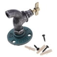 thumbnail image 4 of Spigot Handle Knob Coat Robe Hook Metal Wall Zulema Gancho para montaje en pared, 4 of 8