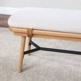 thumbnail image 6 of Better Homes & Gardens Springwood Dining Bench, Light Honey, 6 of 10