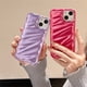 thumbnail image 2 of Carcasa Para iPhone 13 11 12 Pro Max Fashion plating Color Caramelo Patrón 3D A Prueba De Golpes Funda Protectora De Silicona Suave, 2 of 4