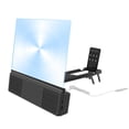 thumbnail image 1 of Lupa de portátil pulgadas con altavoces Amplificador de video universal para teléfonos móviles agrandado negro con Sunnimix Lupa de pantalla de teléfono, 1 of 8