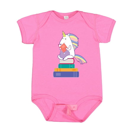 

Inktastic Book Lovers Gifts Unicorn Librarian Gift Baby Girl Bodysuit