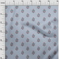 thumbnail image 2 of oneOone Polyester Lycra Fabric Leaves & Floral Block Print Fabric BTY 56 Inch Wide, 2 of 5