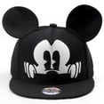 thumbnail image 3 of Gorra de Mickey Mouse para niños y niñas, gorro de béisbol con estampado de dibujos animados, Snapback, novedad, 3 of 5