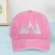 thumbnail image 4 of Gorra Divertida Ajustable Lavada Y Bordada Para Hombre Y Mujer Gorra De Béisbol Bordada Negra Talla Única, 4 of 4