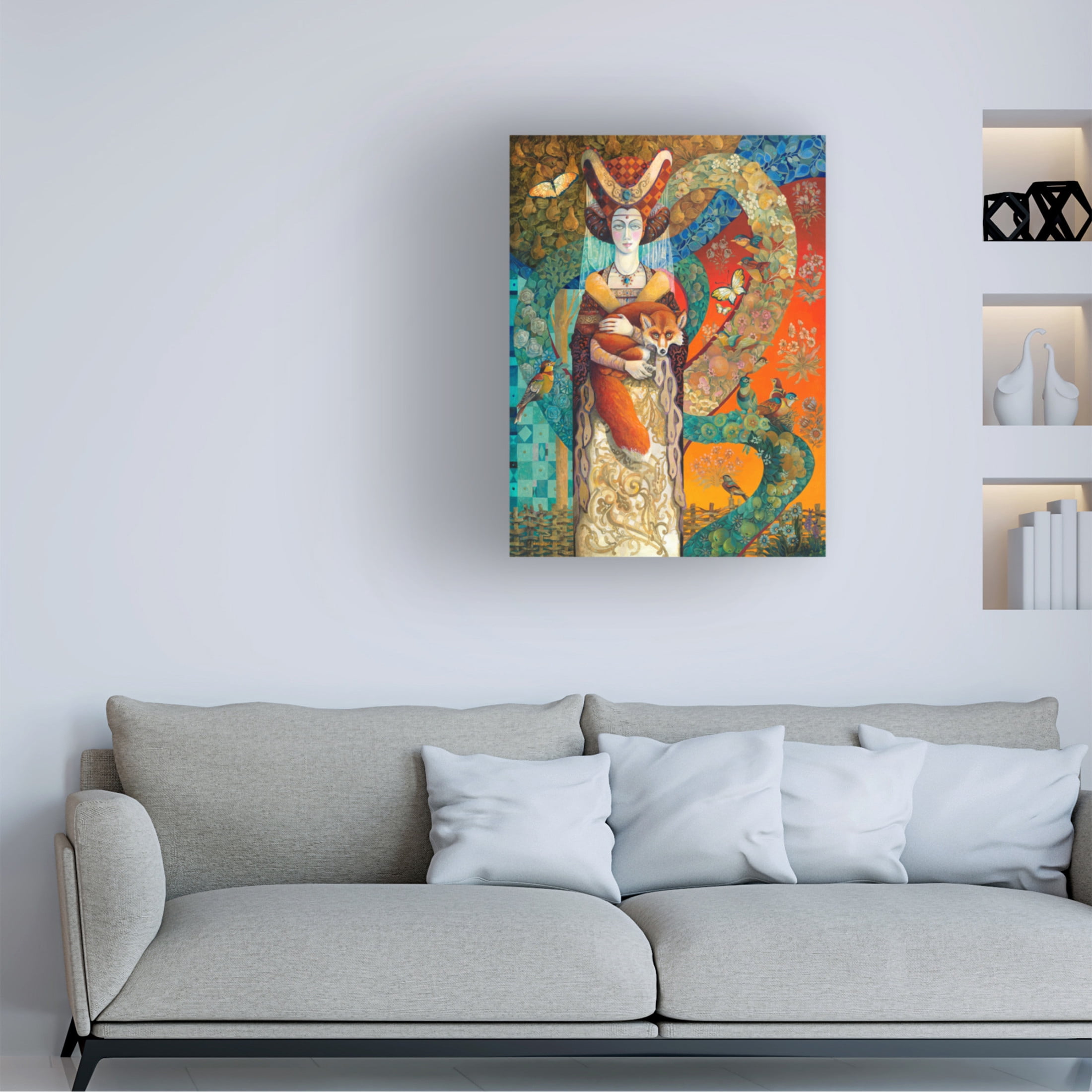 Canvas Wall Art - David Galchutt 'Happily Ever Aftering' Wall Art for Living Room, Bedroom, or Office Décor by Trademark Fine Art - 14 x 19 Inches