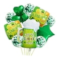thumbnail image 3 of Globos,St. Globos del Día de San Patricio Decoraciones para fiestas,Globos de película de aluminio Adornos para fotos,Globos de diferentes tamaños para niños y adultos,Confeti Globos, 3 of 8