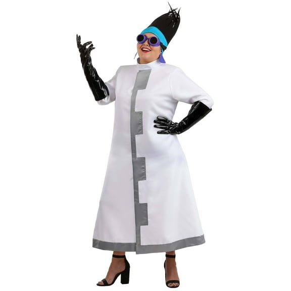Plus Size Disney Yzma Lab Coat Costume for Women