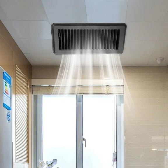 Floor Vent Cover Durable Metal Grille for Enhanced Airflow Stylish Home Ventilation Rustproof Design