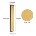 thumbnail image 2 of Uxcell 150mm x 20mm 2500 Grits Titanium Coated Diamond Whetstone Sharpening Stone, 2 of 5