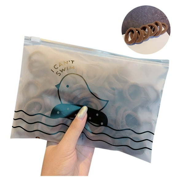 Yigetop Hair Ties for Women 50/100 Pcs Girls Colorfull Elastic Hair Bands Kids Ponytail Rubber Accessories Elastic Hair Ties J One Size