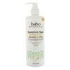 Sensitive Baby Shampoo And Wash Fragrance Free By Babo Botanicals, 16 Oz, 6 Pack