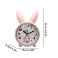 thumbnail image 3 of Ohufall Small Digital Alarm Clock Basic Bedside Desk Clock Alarm Clocks For Bedrooms Student Dormitory Use, 3 of 6