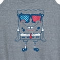 thumbnail image 3 of SpongeBob SquarePants - Flag Fill Sunglasses - Women's Racerback Tank Top, 3 of 6