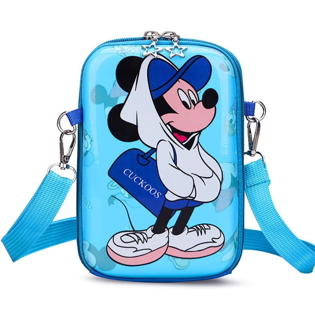 Disney-bolso de hombro para niña, mochila de almacenamiento, Pato Donald, Margarita, pato, Mickey, Minnie Mouse, regalo de cumpleaños, monedero de dibujos animados, juguetes para niños