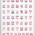 thumbnail image 4 of 35pcs-50pcs Cute Axolotl Sticker Pack Pink Cartoon Stickers for Laptops Suitcase Phone, 4 of 9