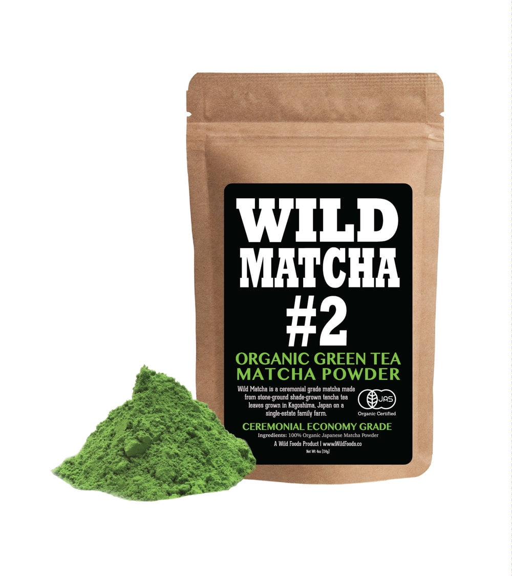 Wild Foods, Matcha 2 Ceremonial Grade, 2oz