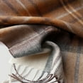 thumbnail image 6 of Scottish Plaid Wool Scarf, 100% Wool Tartan Wrap, Oversized Winter Scarf for Men & Women,32*190cm,1, 6 of 36