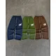 thumbnail image 4 of Pantalones holgados de cintura alta con letras bordadas a la moda para hombre y mujer, estilo Y2k, estilo Harajuku, hip-hop, informales, de pierna ancha y gran tamaño, 4 of 5