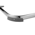 thumbnail image 2 of NPS 6600 Series 24" Ergonomic Modern Metal Elephant Z-Stool in Black/Chrome, 2 of 5