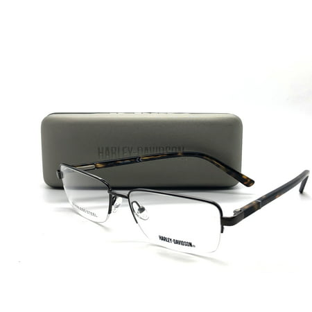 Harley Davidson Semi Rimless Eyeglasses HD0734 V 048 demo lens 56MM