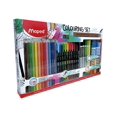 thumbnail image 1 of Set de Coloreo Maped Multicolor con Rotuladores Finos y Plumones Bipunta para Artistas, 1 of 2