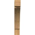 thumbnail image 2 of Ekena Millwork 5 1/2"W x 34"D x 34"H Thorton Block Smooth Bracket, Western Red Cedar, 2 of 25