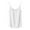White, variant on VMESZQFG Women's Round Neck Sleeveless Navel Tank Top Backless Spaghetti Casual Loose Built In Bras Tube Tops Women Summer Beach Tshirts White XL