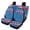 American Stars Stripes Pattern, variant on Pzuqiu Front and Rear Seat Cover Set Protect Fashion Car Seat Cover Full Set Polyester Interior Accessories Lightweight, Fit for Truck Cars Trucks, Spider's web