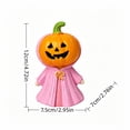 thumbnail image 3 of BooBubble Halloween Cute Pink Ghost Figurine, 4.72in Halloween Decorations, Cute Ghost Tabletop Ornaments, 3 of 6