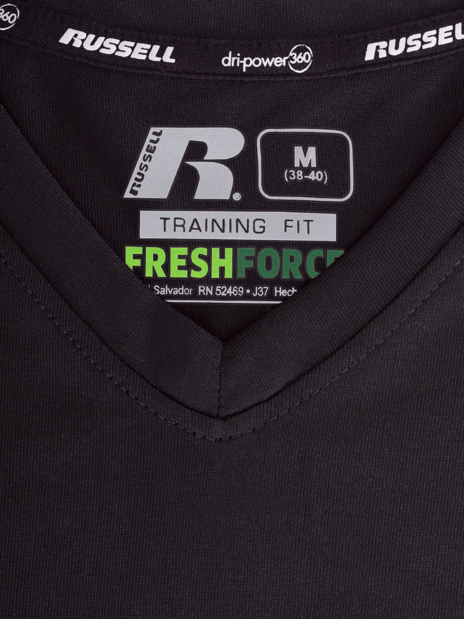 Russell Men s and Big Men s Active Fresh Force Recycled V Neck T