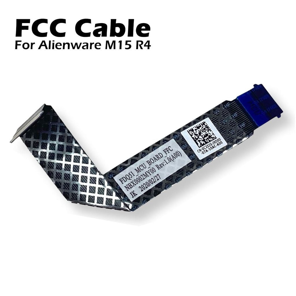 Open Box Dell Alienware m15 R3 Palmrest USH Junction Board Ribbon Cable ...