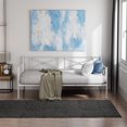 thumbnail image 4 of Costway Metal Daybed Frame Twin Size Slat Support Mattress Foundation Living Room White, 4 of 9