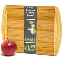 Greener Chef Small Bamboo Cutting Board -12 x 9" Wood Cutting Board